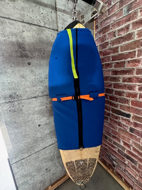 Surfboard Cradle with hardware and lift leash